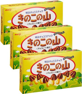 Kinoko No Yama (Chocolate Snack) - 3.1oz [Pack of 3]