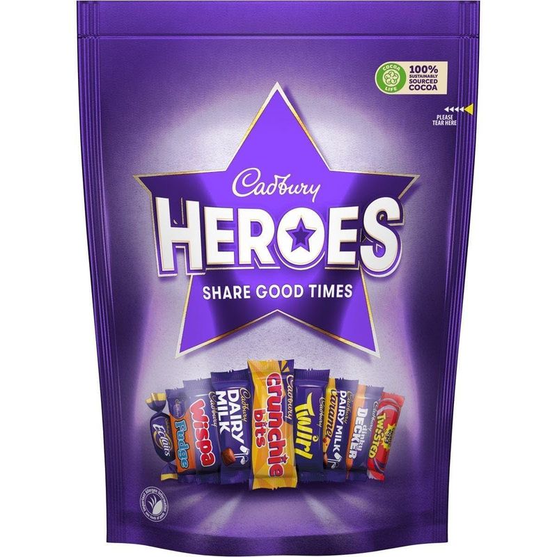 Cadbury Heroes Chocolate Pouch, 300 g