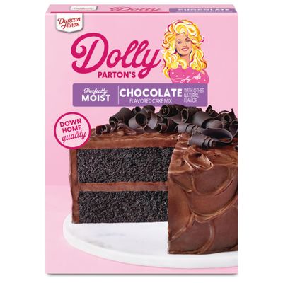 Duncan Hines Dolly Parton&#39;s Favorite Chocolate Flavored Cake Mix, 15.25 oz.