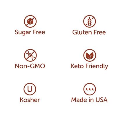 Salted Caramel &amp; Dark Chocolate Espresso Syrup Sauce For Coffee - Sugar Free Zero Calories (Pack of 2) - Gluten-Free, Keto Friendly from Jordan Skinny (Salted Caramel and Dark Chocolate Espresso)