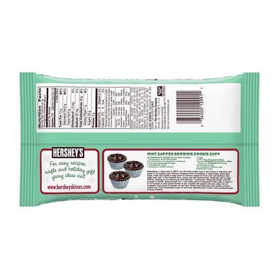 KISSES Holiday Dark Chocolate Filled with Mint Truffle, 10 Ounce (Pack of 4)