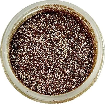 CHAMPAGNE GOLD Luxury Cake Disco Diamond Dust, 6 grams for Cakes, Cupcakes, Cookies, Icing, Chocolate Wedding Party Baking Cupcake Cookie Ice Cream Decoration Supplies