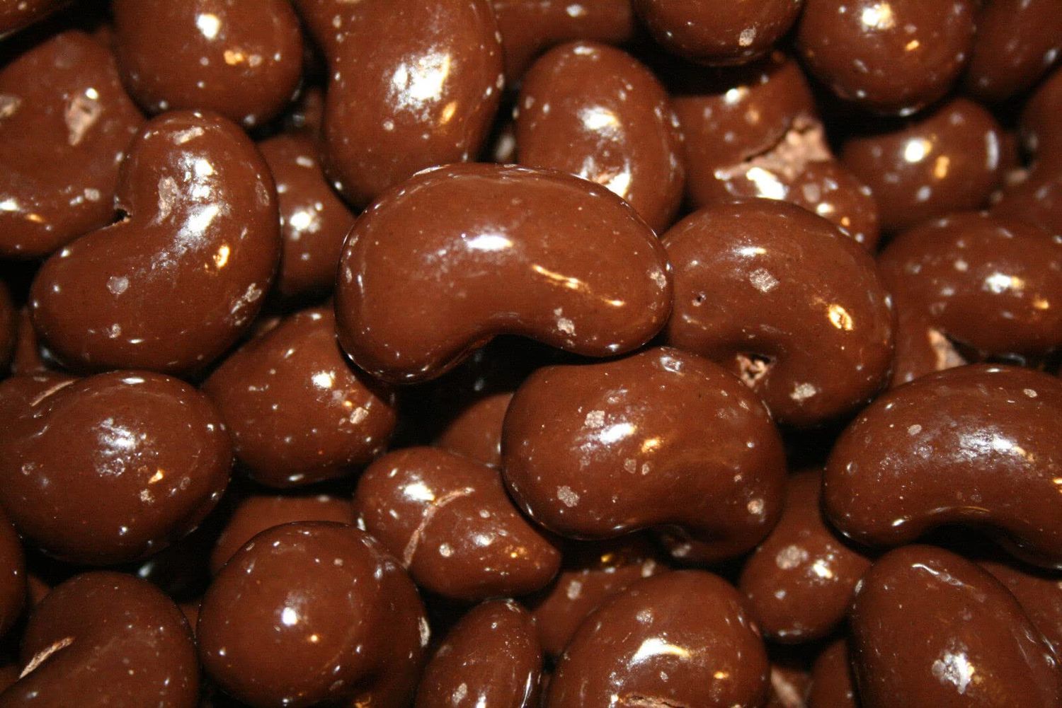 Bayside Candy Dark Chocolate Collection Dark Chocolate Covered Cashews (1LB)