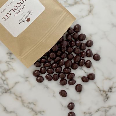 Great Bay Chocolates Dark Chocolate Espresso Beans. Nut Free (12 OZ)
