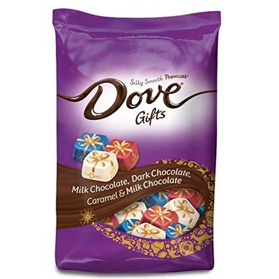 Dove Candy Gifts Silky Smooth Chocolate Promises Variety Mix Valentine&#39;s Day Candy, 24 Oz