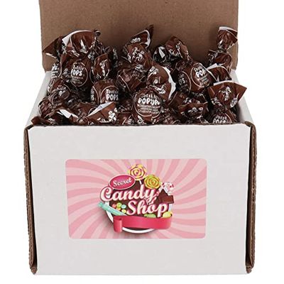 Tootsie Pops Lollipops Miniature Mini 50 Lollies in a Box (Chocolate)