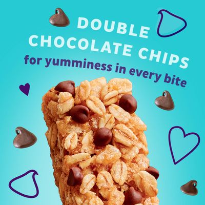 Annie's Gluten Free Chewy Granola Bar, Double Chocolate Chip, 11.76 oz, 12 Bars