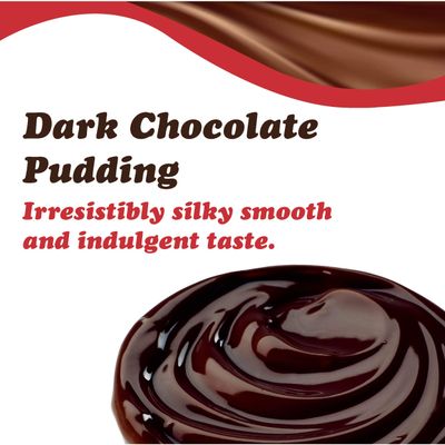 Dove Dark Chocolate, Rich Indulgent Pudding Mix and Pie Filling, 4 Servings Per Box, Kosher, 3.34 Oz, 12 Count