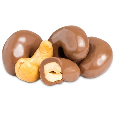Gourmet Milk Chocolate Covered Cashews 1LB Bag