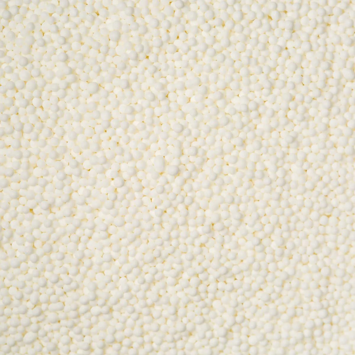 WHITE Nonpareils - 4 oz shaker jar - Edible Nonpareil Sprinkles for Cakes, Cupcakes, Cookies, Icing, Chocolate
