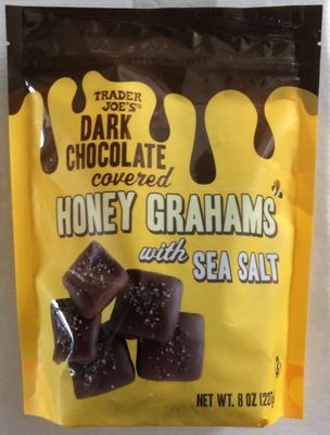Trader Joe&#39;s Dark Chocolate covered Honey Grahams with Sea Salt