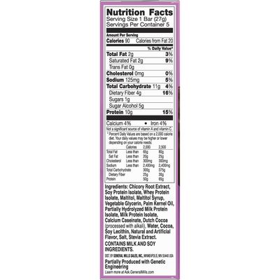 Protein One 90 Calorie Protein Bars, Chocolate Fudge, Keto Friendly, 5 Ct, 4.8 oz (Pack of 12)