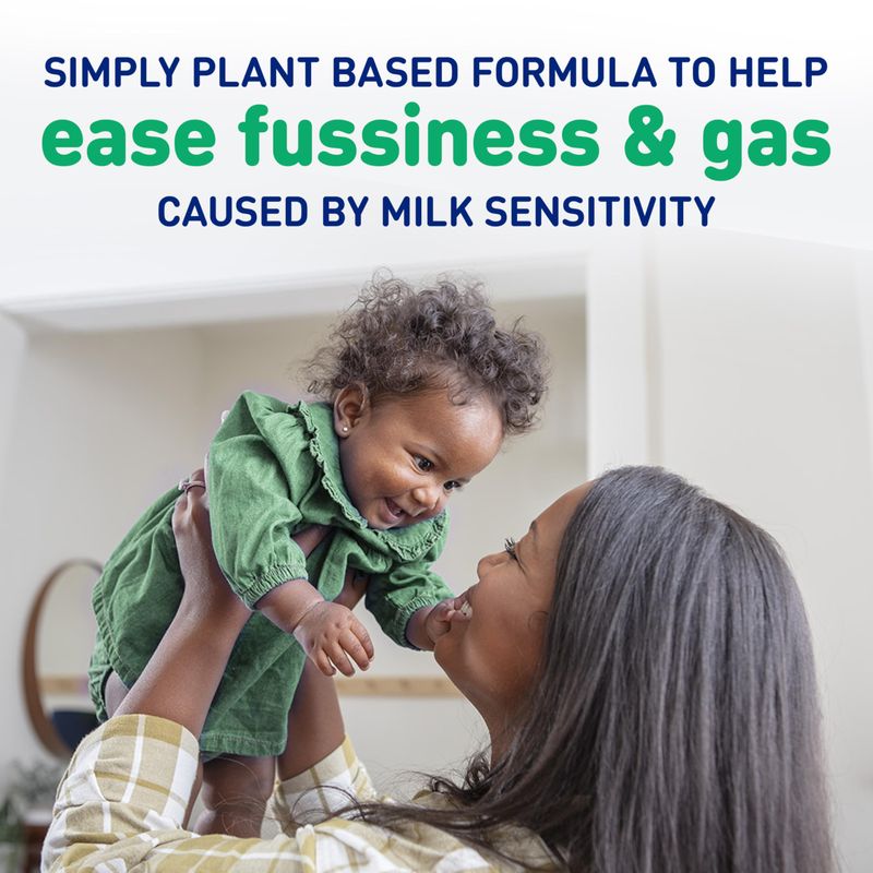 Enfamil Prosobee Plant based Baby Formula, for Sensitive Tummies, Soy-based Plant Sourced Protein, Vitamins for Immune Support, Lactose-free, Milk free, Gluten free, 32 Fl Oz Bottle (4 count)