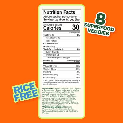 YUMI Organic Rice-Free Puffs, No Sugar Added, Gluten-Free, Non-GMO Baby Snack Puffs, School Safe for Daycare and Lunchboxes (Apple Broccoli)