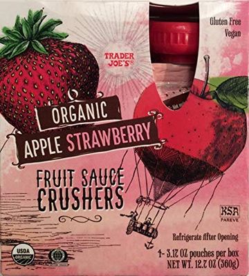 Trader Joe&#39;s Apple Strawberry Fruit Sauce Crushers