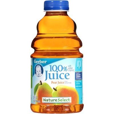 Gerber Toddler Juice Bottles (Pear)