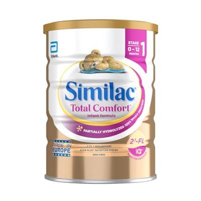 Similac Total Comfort Infant Formula, Imported, Easy-to-Digest Baby Formula Powder, Non-GMO, 820 g (28.9 oz) Can