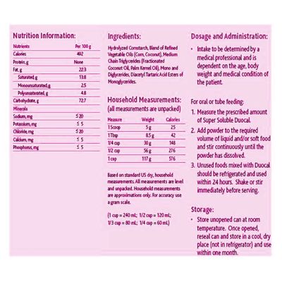 Duocal - High Calorie Super Soluble Powder, Medical Food - Extra Calories for Children - Mix into Feeding Tube or Meals - Unflavored - 14.1 Oz Can (1 Can)