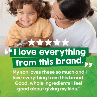 Happy Tot Organics Fiber  Protein Soft-Baked Oat Bars Toddler Snack Apple  Spinach, 0.88 Ounce Bars, 5 Count Box (Pack of 6)