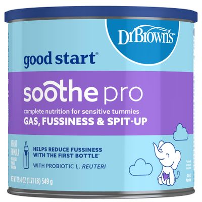 Gerber Good Start Baby Formula Powder, SoothePro, Stage 1, 19.4 Ounce