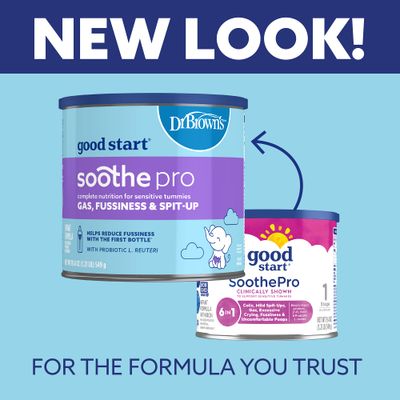 Gerber Good Start Baby Formula Powder, SoothePro Comforting Probiotics, Stage 1, 12 Ounces