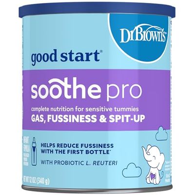 Gerber Good Start Baby Formula Powder, SoothePro Comforting Probiotics, Stage 1, 12 Ounces