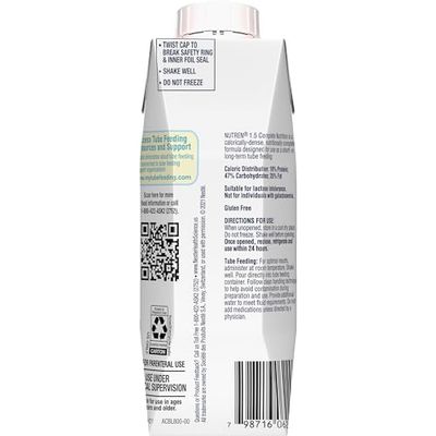 Nutren 1.5 High Calorie, Unflavored Liquid Nutrition, 8.45 Ounce (Pack of 24)