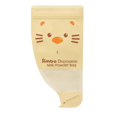Simba Disposable FormulaMilk Powder Bag (12 oz, 2 Packs, Total 24 Bags)