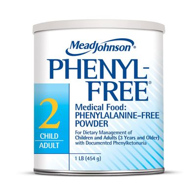 Mead Johnson Phenyl-Free 2 Medical Food Powder ChildAdult 1 lbs (454 g)