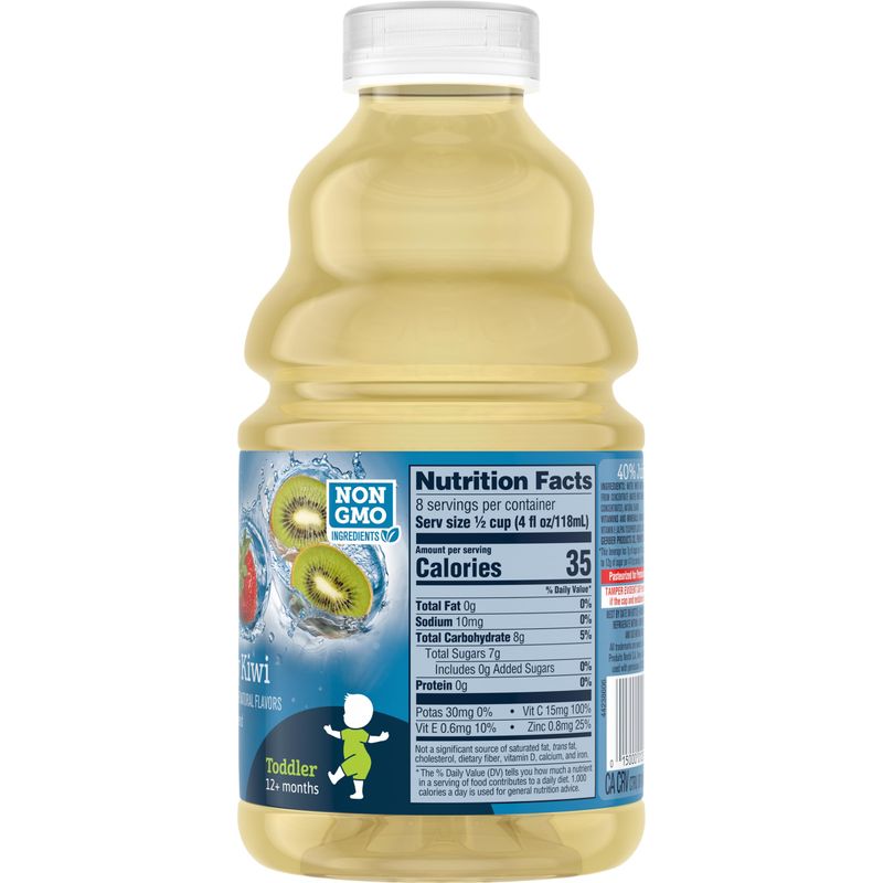 Gerber Water  Fruit Toddler Juice Blend, Strawberry Kiwi, 32 Ounce Bottles (Pack of 6)