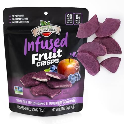 Brothers All Natural Infused Blueberry and Apple 8 Pack