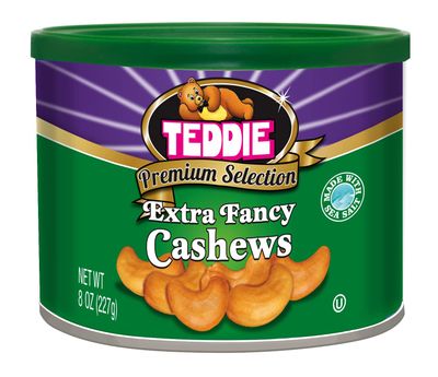 Teddie Premium Selection Extra Fancy Cashews 8oz.