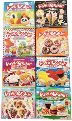 Popin Cookin DIY Candy Making Kit Assorted Variety Sets (Pack of 8) in Sprout Talk&#39;s Package