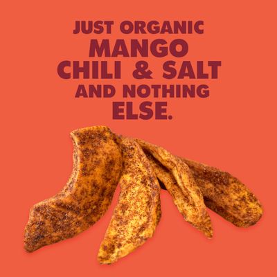 SOLELY - Organic Dried Mango Strips with Chili and Salt (2.8 oz Resealable Bags, Pack of 8) Real Fresh Fruit - Healthy Snacks for Adults &amp; Kids - Non GMO, Vegan Snacks, Shelf Stable - 8 Bags (22.4 oz)