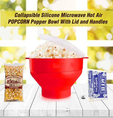 POPCORN LOVER Movie night Gift Basket care package - for family or Birthday gift snack variety or Popcorn seasoning, wHot Air Popcorn maker &amp; Funny socks, the Ultimate gift box