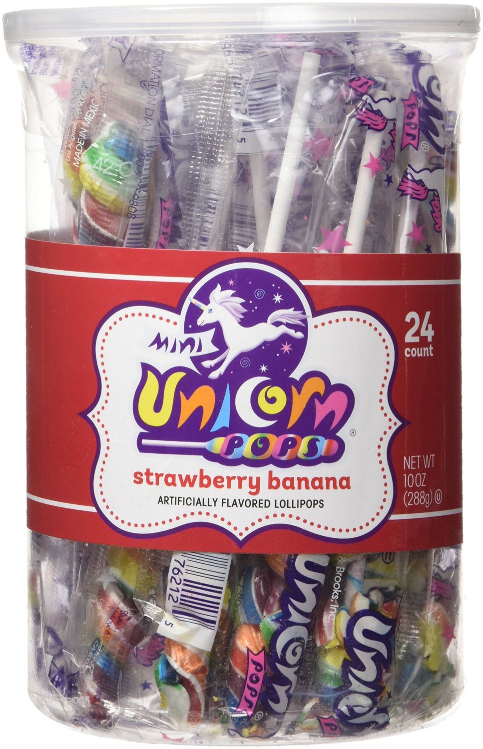 Adam &amp; Brooks Mini Unicorn Pops 24ct