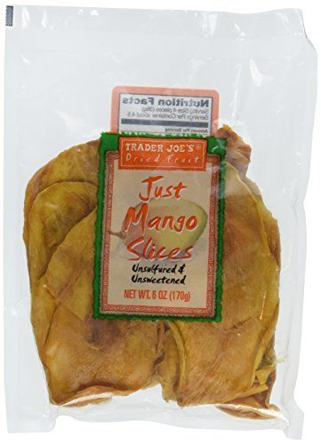 3 Pack Trader Joe&#39;s Dried Fruit Just Mango Slices (6 Oz)