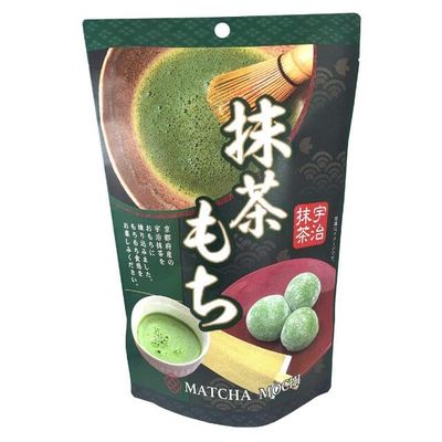 Japanese Mochi Matcha Flavor Premium Traditional Japanese Rice Cakes 130g Soft Chewy Wagashi Food Sweets Estala