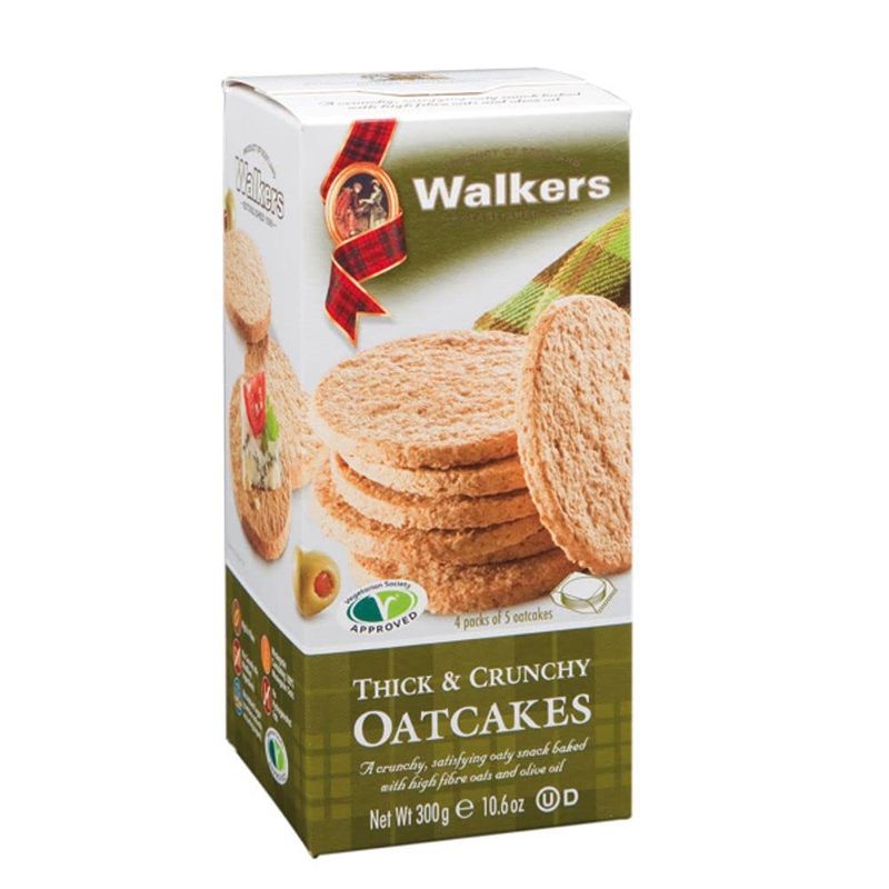 Walkers Thick &amp; Crunchy Oatcakes 300g
