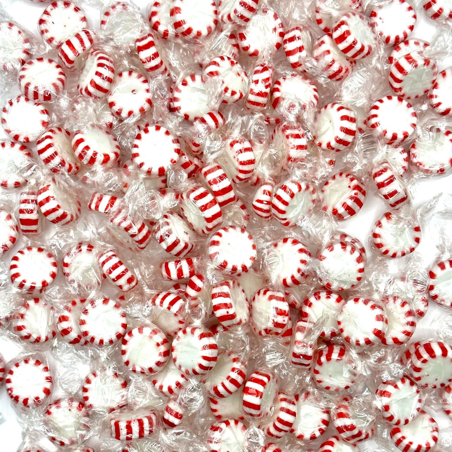 Starlight Peppermint Hard Candy - Bulk 1 Pound (Approx 85 Count) - Individually Wrapped Peppermints - Christmas &amp; Holiday Candy - Refreshing Peppermint Candies, Starlights Mints