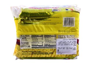 Croley Foods Buttercream Crackers - Original Flavor, 8.8 oz (250g) 10 Count