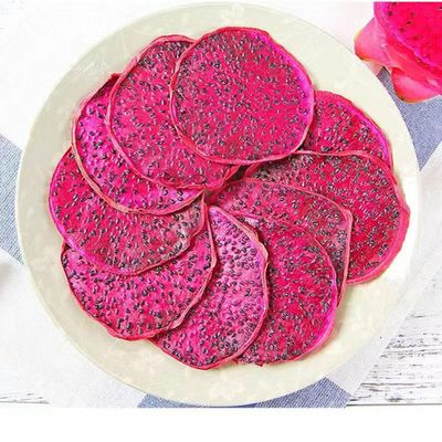 Dried Dragon Fruit Chips 7.05 oz Dried Fruit Snacks Pitaya Fruit Chips From Red Dragon Fruit