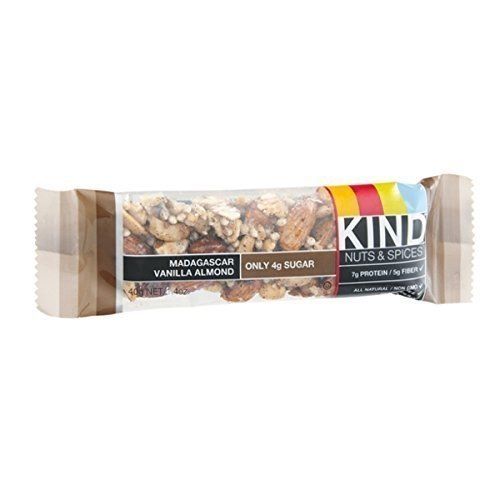 KIND BAR MADAGASCAR VAN ALMOND, 1.4 OZ, PK- 12