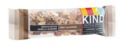 KIND BAR MADAGASCAR VAN ALMOND, 1.4 OZ, PK- 12