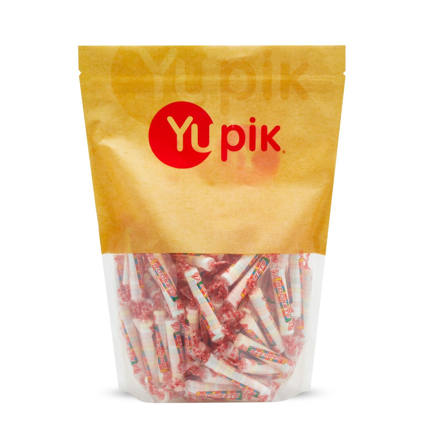 Yupik Candy Rockets, 2.2 lb, Gluten-Free, Multicolored Pressed Candies, Individually Wrapped, Sweet &amp; Fruity Flavors, Trick or Treat Sweets, Delicious Snacks, Ideal for Gifting, Halloween &amp; Holidays