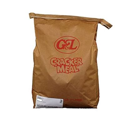 Meal G&amp;L Medium No Salt Cracker 25 Pound Each