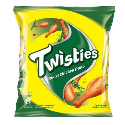 Twisties Roast Chicken Family Pack Snacks 8 x 15g