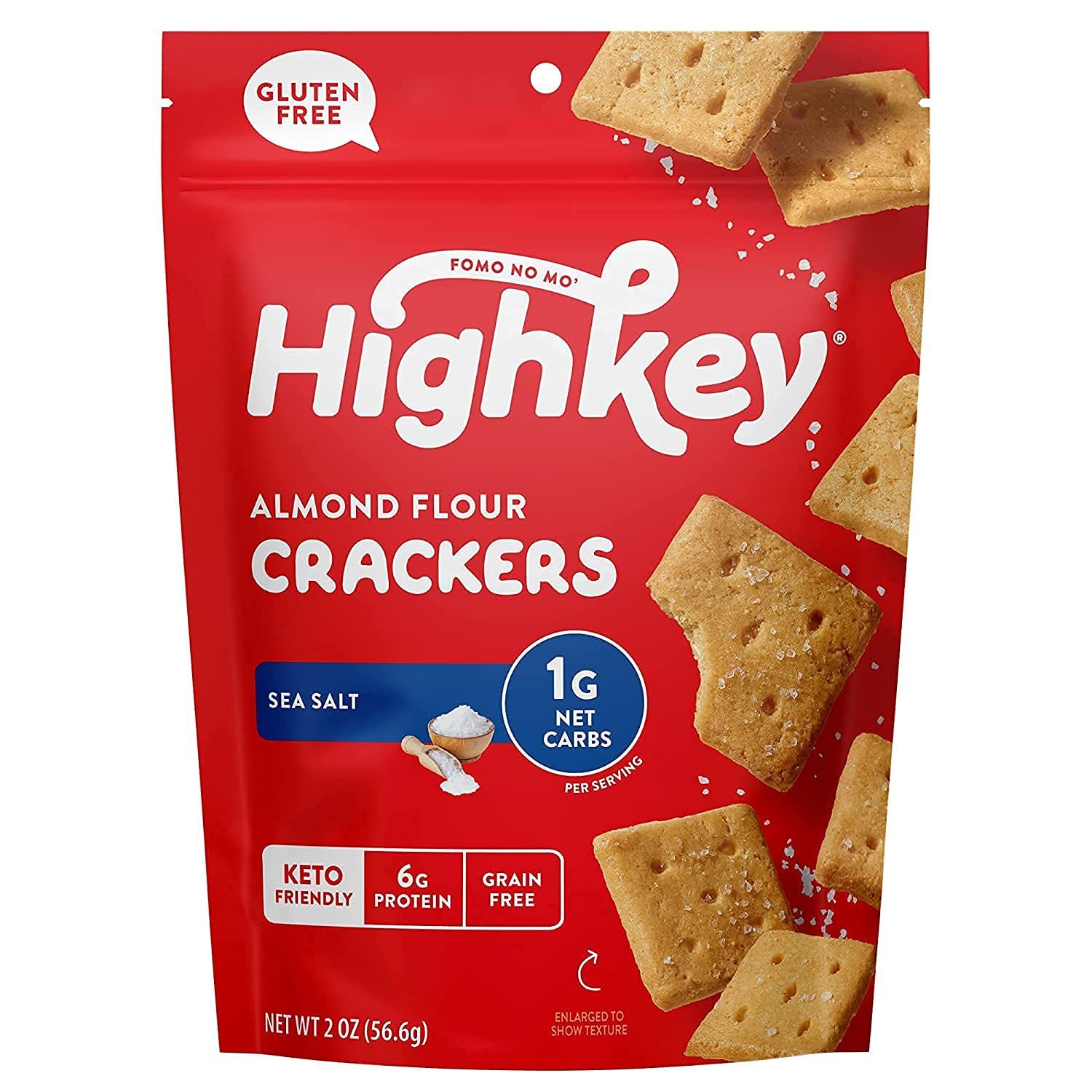 HighKey Sea Salt Crackers - 2.0oz