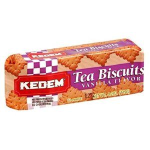 Kedem Tea Biscuit Vanilla net wt. 4.2 ounce