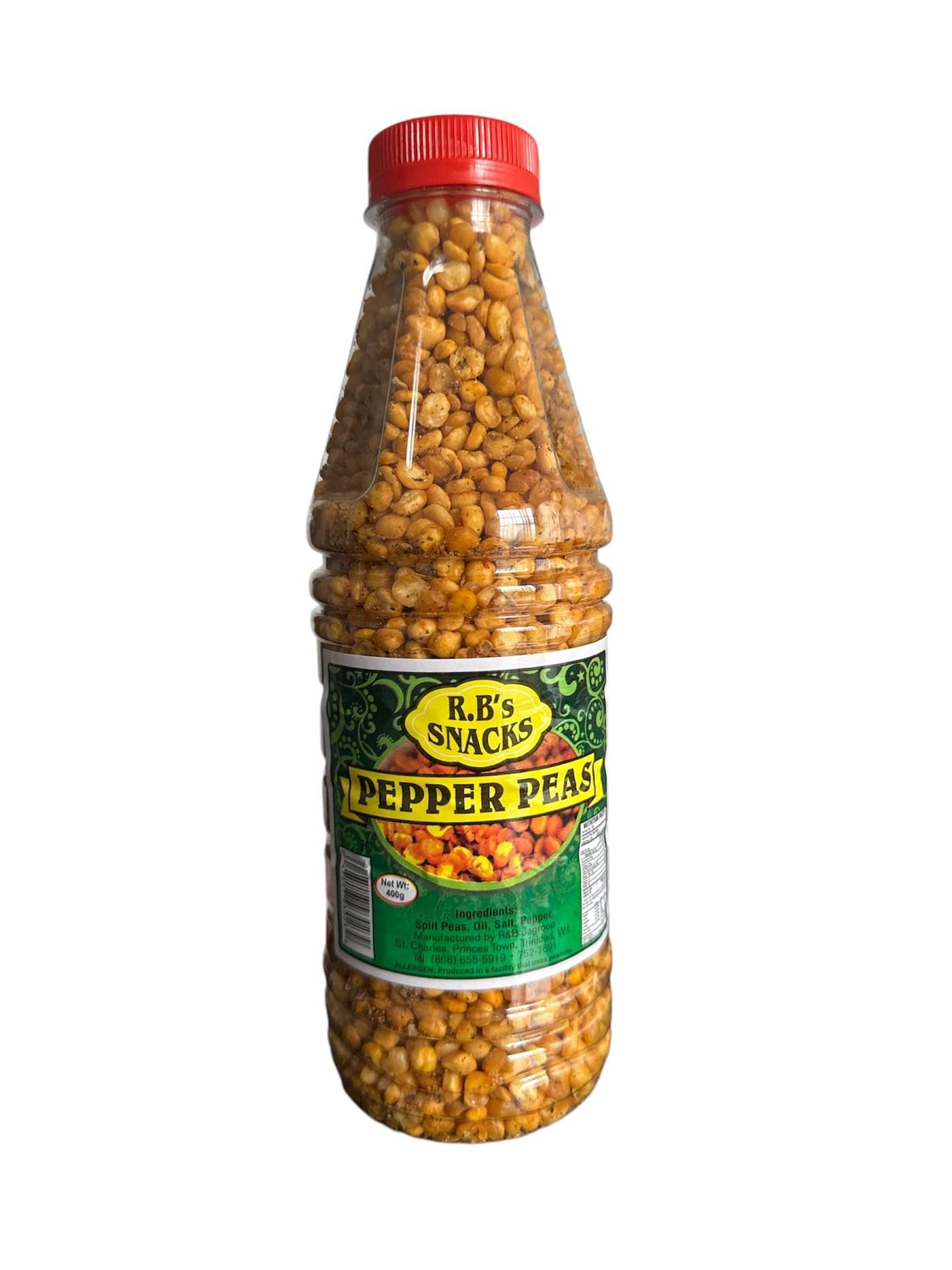 Trinidad Peanuts, Channa, Split Peas (Large, Pepper Split Peas)
